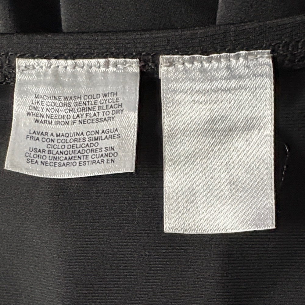 Nine West Asymmetrical Black Skirt - Picture 2 of 9